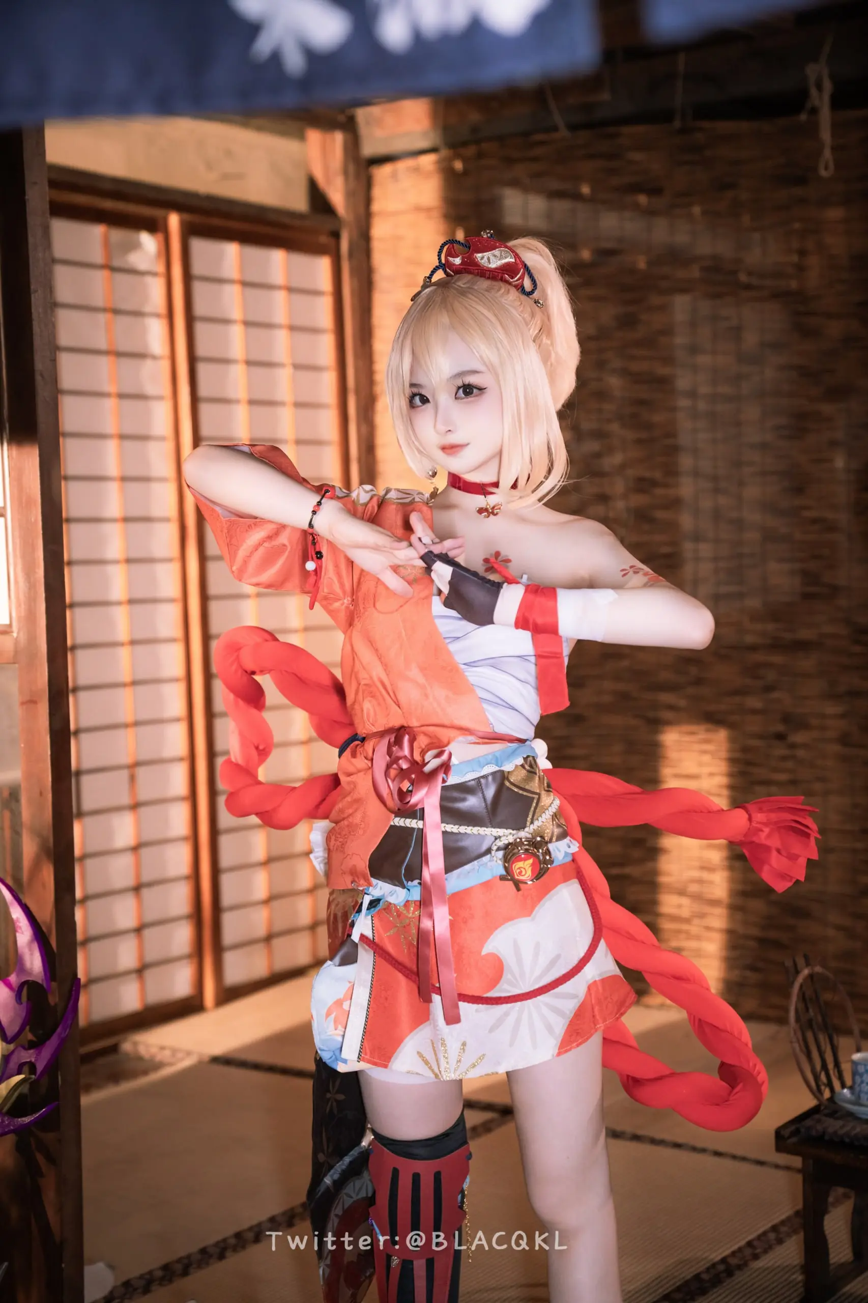 白莉爱吃巧克力 Cosplay写真合集